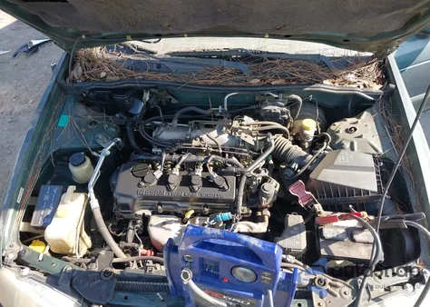 2001 Nissan Sentra Gxe from USA, damaged, VIN 3N1CB51D31L510713